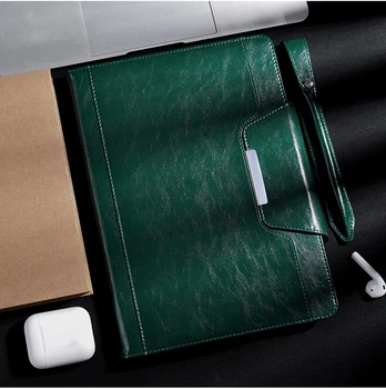 

For ipad 2019 case,Fashion Imitation leather business with magnetic suction protective case for ipad 2017 2018 air3 case bag