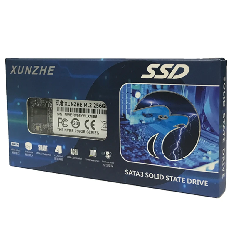 NGFF PCIE Высокоскоростной SSD игровой компьютер твердотельный жесткий диск 256G Настольный Ноутбук