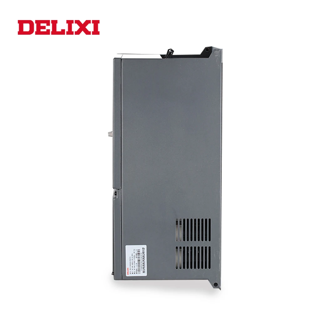 DELIXI AC 380 В 15 кВт 3 фазы вход 3 фазы Инвертор Выходной частоты приводы 50 Гц 60 Гц с реактор постоянного тока VFD для управления скоростью двигателя