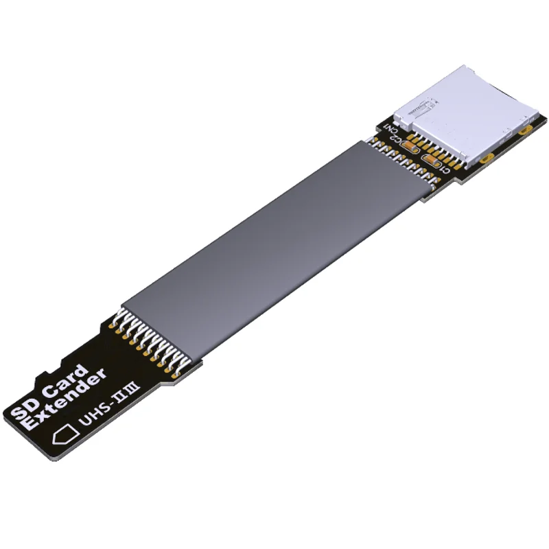 TF Micro SD NAAR Sd-kaart Verlengkabel Adapter Flexibele Extender SD/SDHC/SDXC Kaartlezer UHS2 UHS-III flexibele Platte Kabel