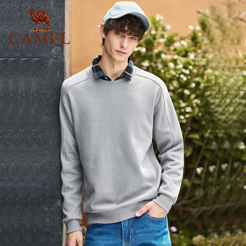 mens camel sweater