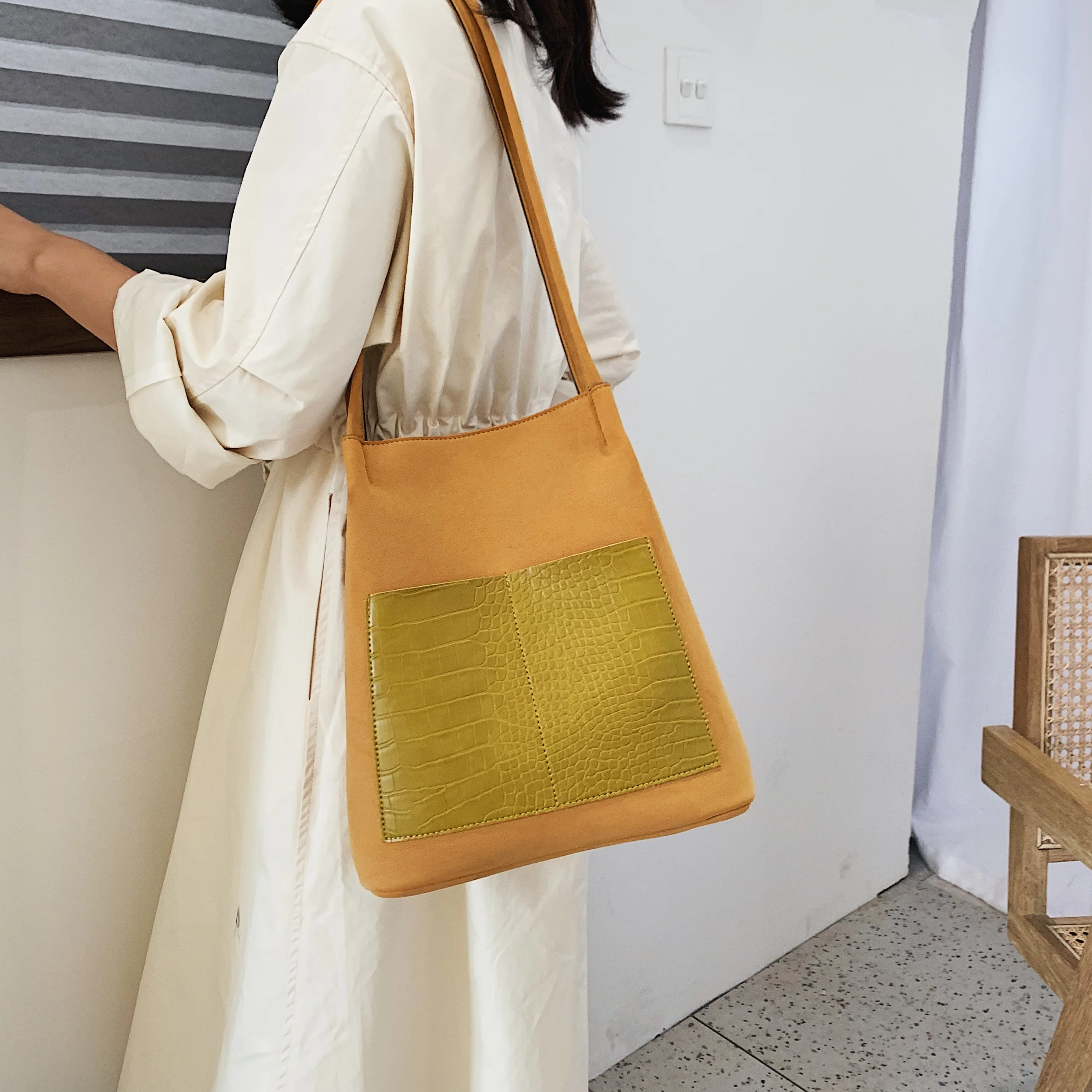 

Women's shoulder bag 2019 new fashion soft multi-function trend black ladies bag casual pu leather shoulder bag female