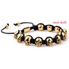 Men Jewelry Bracelet Stainless Steel Skull Braided Wrap Beads Bracelet For Men ► Photo 2/6