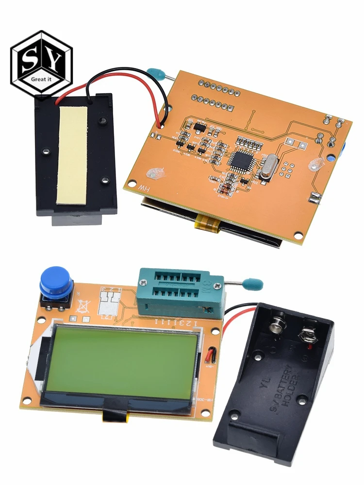 Отлично LCR-T3 Mega328 Транзистор тестер Диод Триод Емкость ESR метр MOS/PNP/NPN L/C/R хорошо работает для arduino