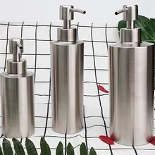 SEAAN 304 диспенсер для мыла из нержавеющей стали, кухонный кран для раковины, диспенсер для шампуня, контейнер для мыла на бортике, бутылка для моющего средства