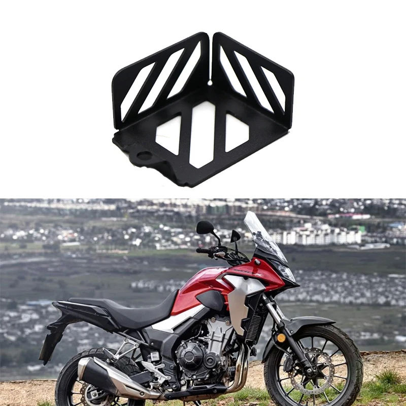 Motorbike Parts Motorcycle Rear Brake Oil Cup Can Protective Cover for HONDA CB500X CBR500R CBR150R CBR300R | - Цена: 