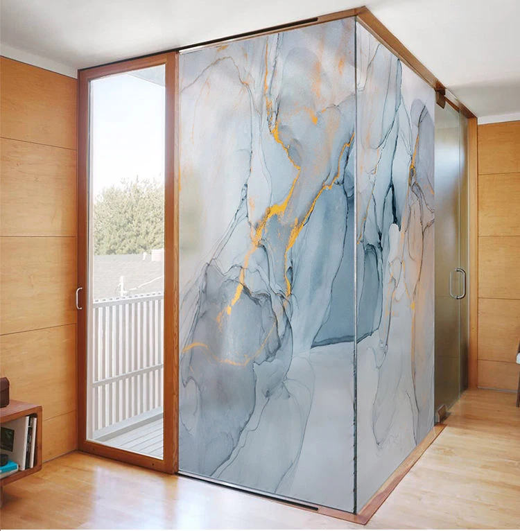 hall 40 x 60 cm Xijier Pellicola per finestra privacy in marmo senza colla per finestra statico che si aggrappano per finestre in vinile decorativo in vetro smerigliato per ufficio 