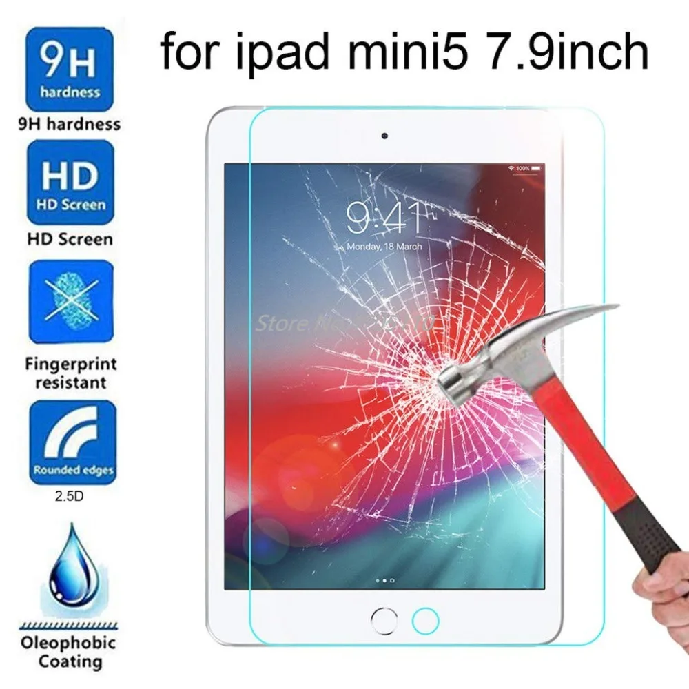 Закаленное стекло 10D 9H для Apple iPad Mini 5 Защита экрана 7 9 дюйма Защитная пленка