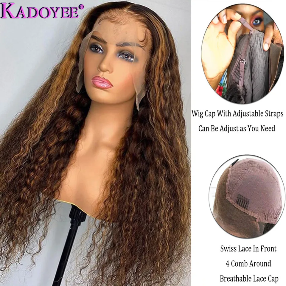 highlight lace front human hair wigs