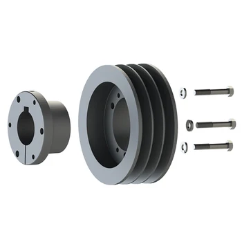 

CPT 33V365SH 3V belt section pulleys, include SH QD bushing,3 Grooves, Cast Iron, 3.65" OD, ISO9001 for 3V belts