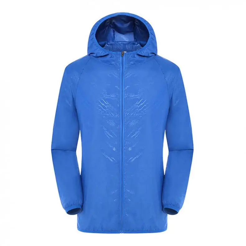 Men's Women's Quick Dry Hiking Jacket Waterproof Sun UV Protection Coats Outdoor Sports Fishing Skin Jackets