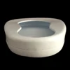 Portable Bedpan, Metal Smooth Contoured Bed Pan Seat Urinal Incontinence Aids Device for Bedridden Patient Home Daily 5