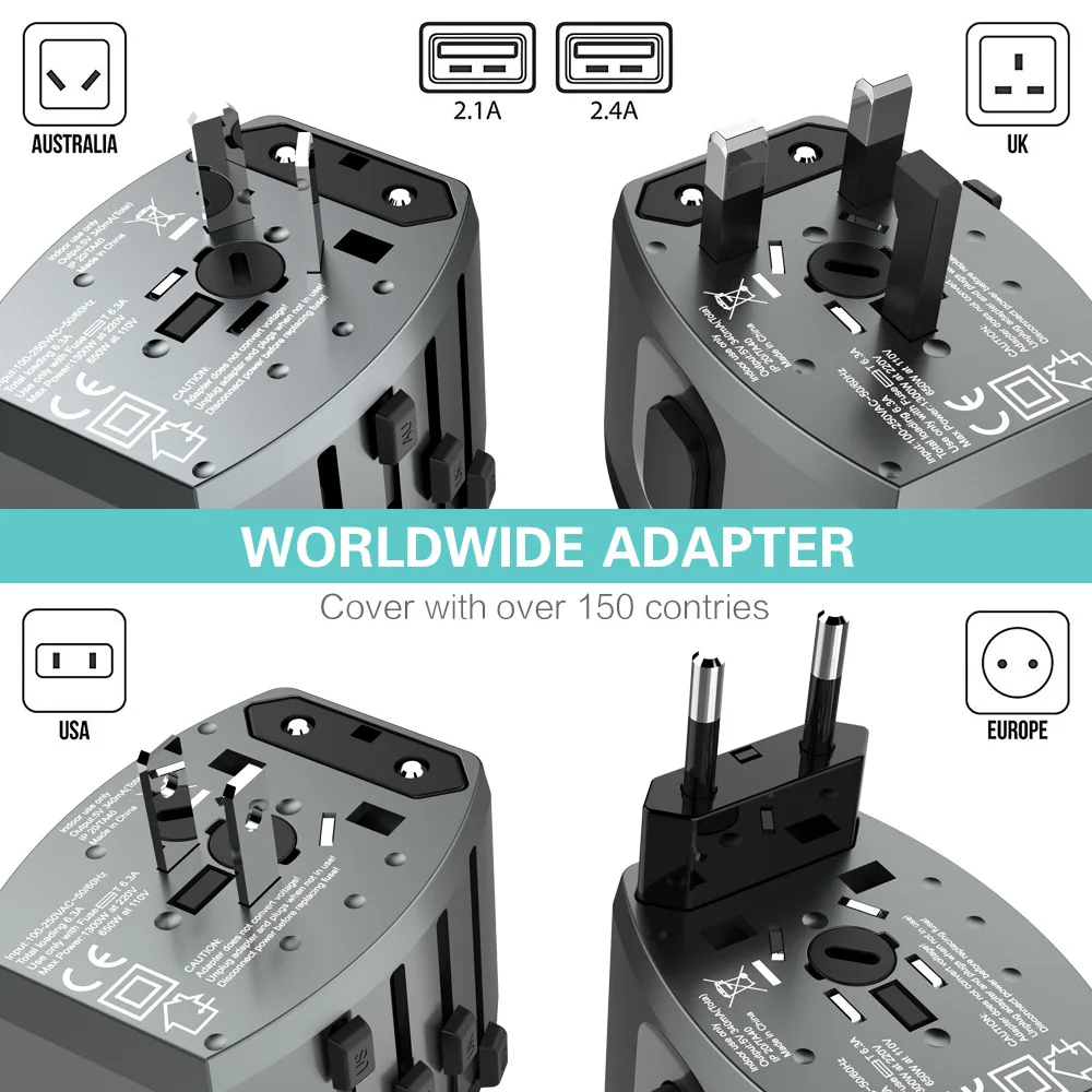 5V 2,4 APlug двойное зарядное устройство USB для iphone ipad ipod Универсальное зарядное устройство для мобильного телефона настенное зарядное устройство переменного тока для Xiaomi samsung
