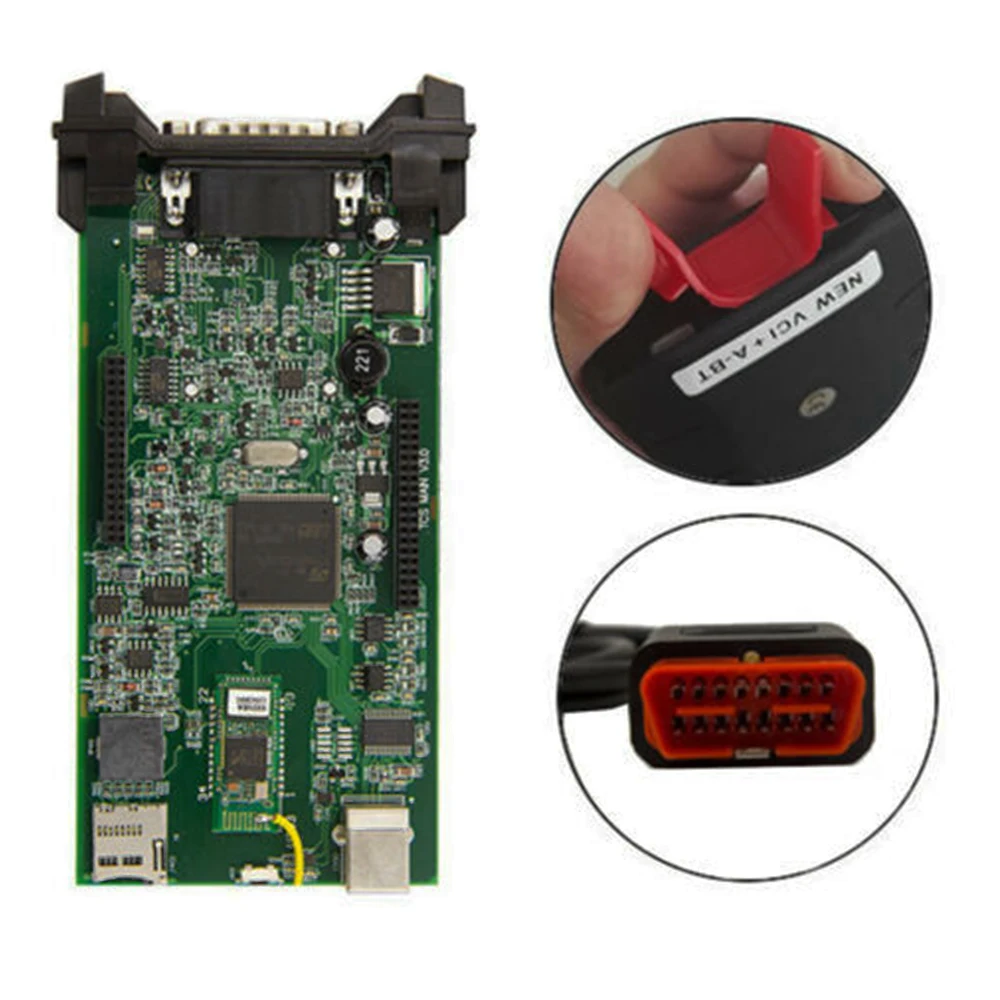 VEHEMO Bluetooth Авто диагностический инструмент автоматическое устройство автомобиля OBD2 R3 TCS CDP аксессуары для обслуживания многоязычный