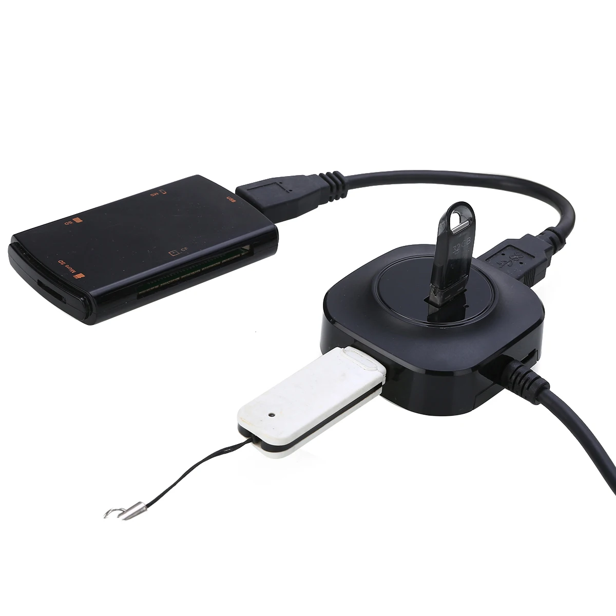 USB C док-станция USB 3,0 концентратор разветвитель адаптер с 4 портами USB хаб Тип C концентратор несколько Micro usb-хаб эспандер 5 Гбит/с для портативных ПК