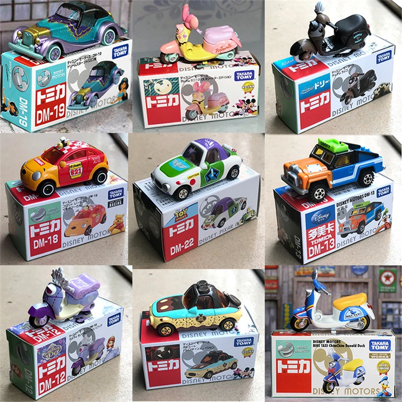 Такара TOMY 1: 72 подлинный Жасмин Принцесса сплав модель автомобиля Детская игрушка автомобиль Микки Валентина мотоцикл