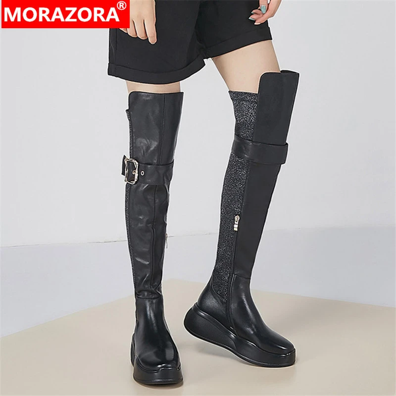 thigh length boots for sale