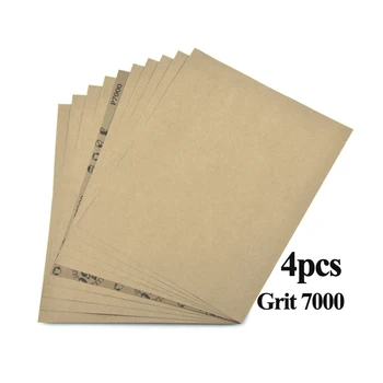 

4PCS 280*230mm Grit60-10000 Waterproof Dry And Wet Sandpaper For Wood Furniture Car Polishing Hot Sales