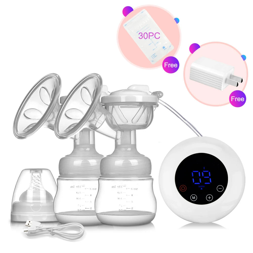 motif duo double electric breast pump Electric Breast Pump Charged Easy Convenient Charged Easy Carry Outdoors Milk Pump Postpartum Supplies bellababy pump