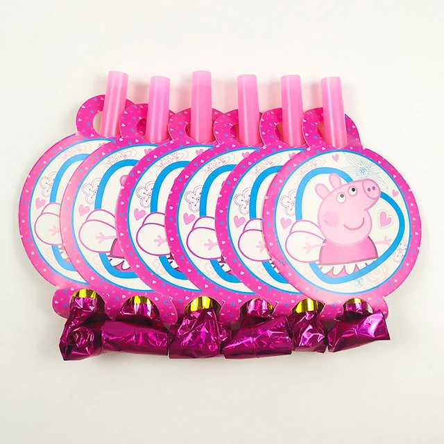 Peppa Pig Birthday Party Decoration Cute Cartoon Disposable Tablewares Supplies Kids Anniversaire Christmas Celebration Party Aliexpress