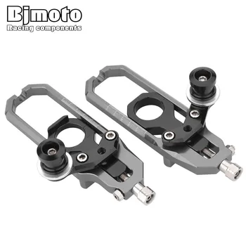 

BJMOTO For Suzuki GSXR 1000 GSXR1000 K9 2009-2015 Motocross Parts CNC Motorcycle Chain Adjusters Tensioners Catena with Spools