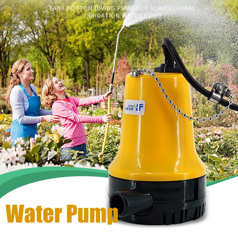 

50W 4500L/H 5m DC 12V/24V Solar Water Pump Brushless Motor Water Circulation Submersible Pump Irrigation Fountain Fish Pond