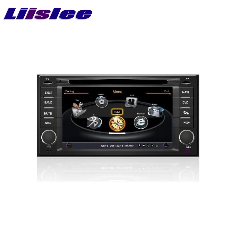 Автомобильный мультимедийный ТВ DVD GPS аудио hi-fi радиоприемник для Subaru Foreste 2008 ~ 2013