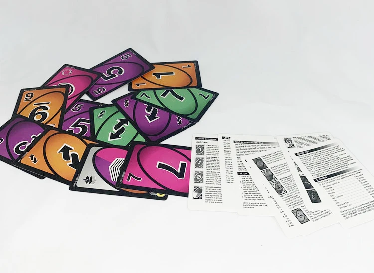 UNO FLIP! Games Family Funny Entertainment Board Game Fun Playing Cards Kids Toys Gift Box Uno Card Game Children Birthday Gifts