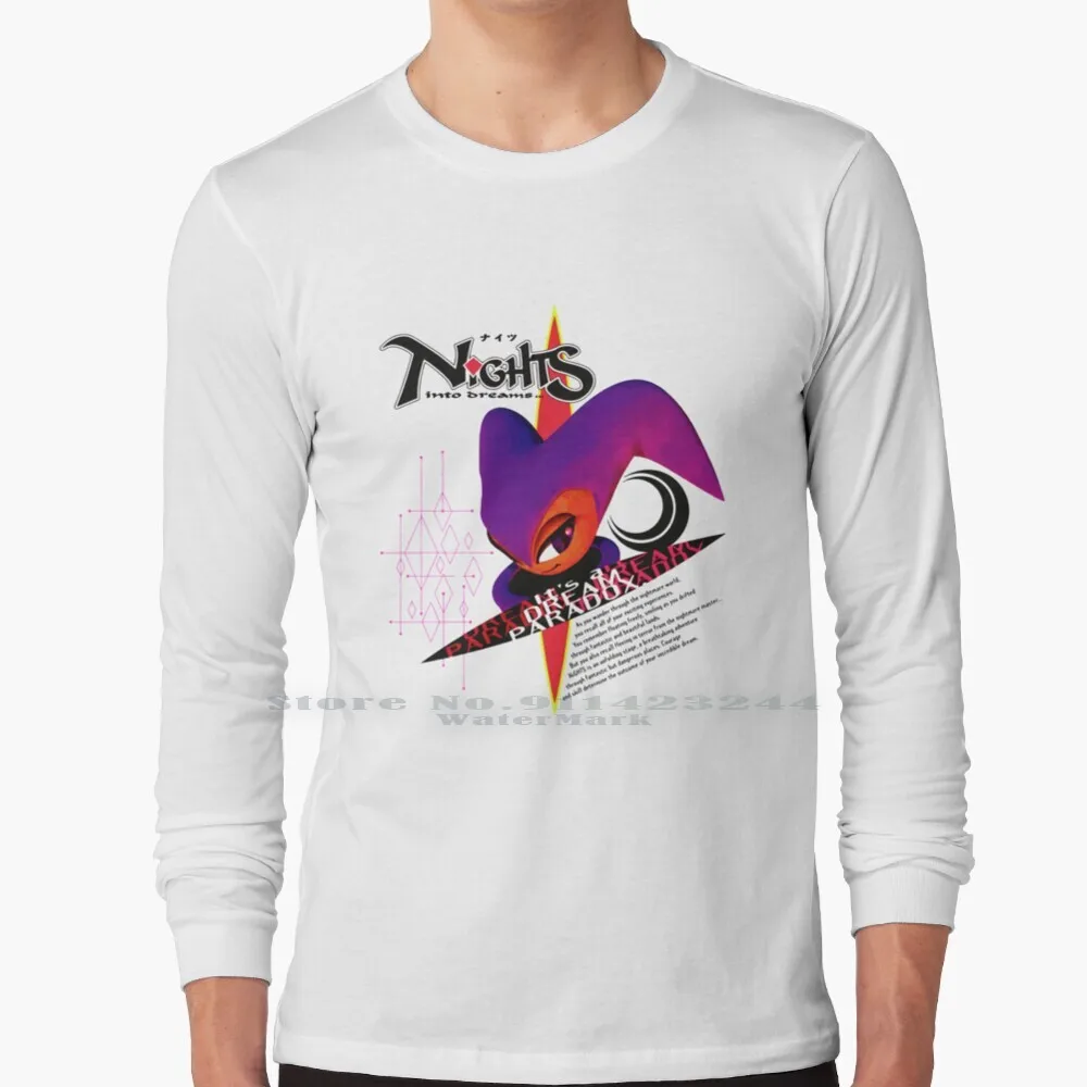 

Nights Into Dreams ( Japanese Art ) Long Sleeve T Shirt Tee Nights Into Dreams Saturn Creative Trending Vintage Cool Gift Euro