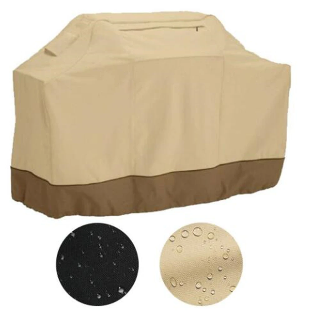 Details about   Waterproof BBQ Cover 600D Heavy Duty Gas Grill Cover 64 in.L x 24 in.W x 48 in.H 