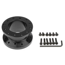 50 мм Автомобильное рулевое колесо увеличивающее устройство рулевое колесо расширяющая прокладка черный