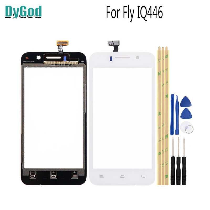 4 5 дюймов для Fly IQ446 сенсорный экран дигитайзер стекло сменная панель запасные
