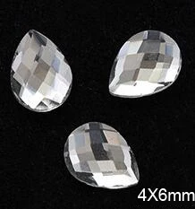 3 200pcs/pack Glitter Crystal AB Flat Back Non HotFix Nail art Rhinestones Beauty Shiny 3D Glass Nail Decorations Set Wholesales - Цвет: 3