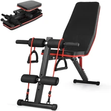 

Gym Adjustable bench abdominal Bench Weightlifting and Strength Training Fitness Press Foldable Dumbbell Weight Bench