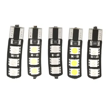 

Universal Car Light Bulb T10 0.4W 6 SMD Car Show Wide Light Map Reading Lamp LED Bulb Super Bright