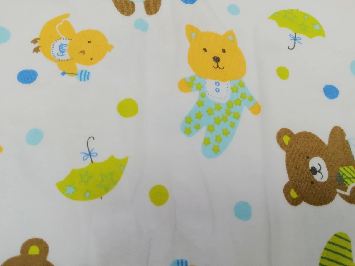 Lovely bear printing bodysuit/adult onesie/abdl clothes men bodysuits