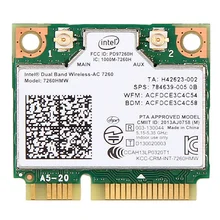 Двухдиапазонный беспроводной-Ac 7260 Intel 7260Hmw 7260Ac 2,4G/5 Ghz 802.11Ac Mini Pci-E 2X2 Wifi карта+ Bluetooth 4,0 адаптер WLAN