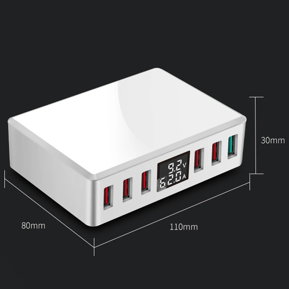 5 портов 10 Вт QC 3,0 USB зарядное устройство USB 3,0 type-C зарядное устройство для телефона samsung huawei iPhone Новое поступление Прямая поставка