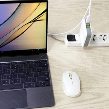 

61W PD Fast Charging Home Electric Multi Ports Adapter Travel Quick Charger Aluminum Office Universal Portable Type C USB