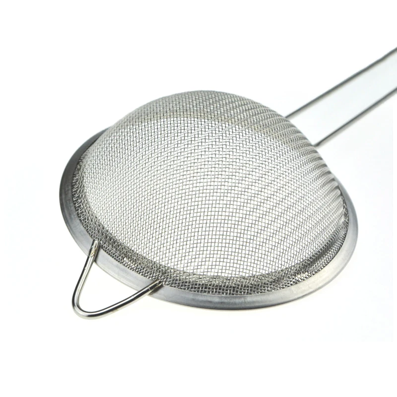 Stainless Steel Oil Colander Spoon Multifunctional Filter Fine Mesh