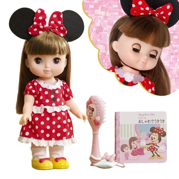 

New 2019 Japanese Style Doll Cute Lifelike Toys For Children Dolls With Clothes Outfit Shoes Wig Hair Makeup Best Gift For Girls