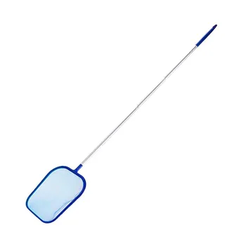 

Pool Landing Net Pool Cleaning with Aluminium Telescopic Pole Leaf Skimmer Net Leaf Net Effective tool 122cm indoor pool koi Z4