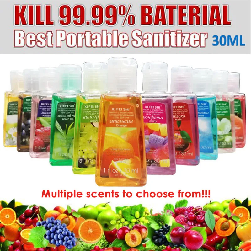 99.9% Antibacterial Gel Travel Portable Antibacterial Disposable Disinfection Gel Quick-Dry Wipe Out Bacteria Hand Sanitizer