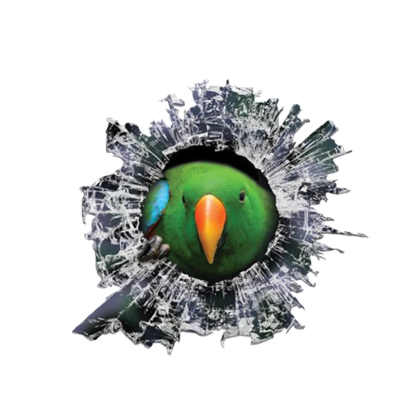 

Креативные животные, 3D интересные наклейки для стайлинга автомобиля, царапины на крышку бампера, кузова, ветровое стекло, украшение для вне...