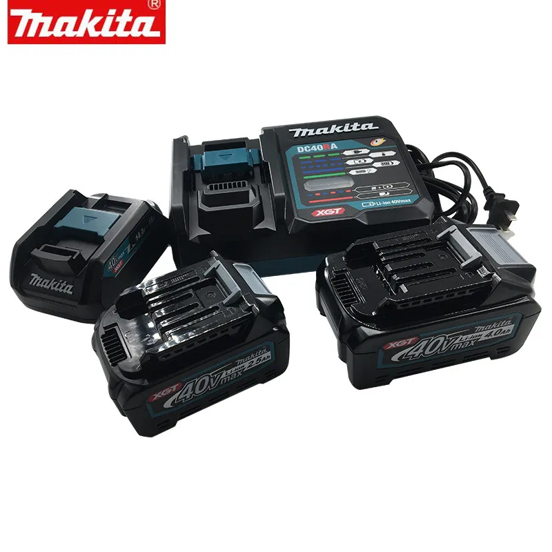 マキタ-バッテリー充電器,オリジナル,40v,dc40ra,dc40rc,adp10,bl4025,bl4040,td001g,tw001g,tw004gz,hp001g,hr001g,hs004gdrill用