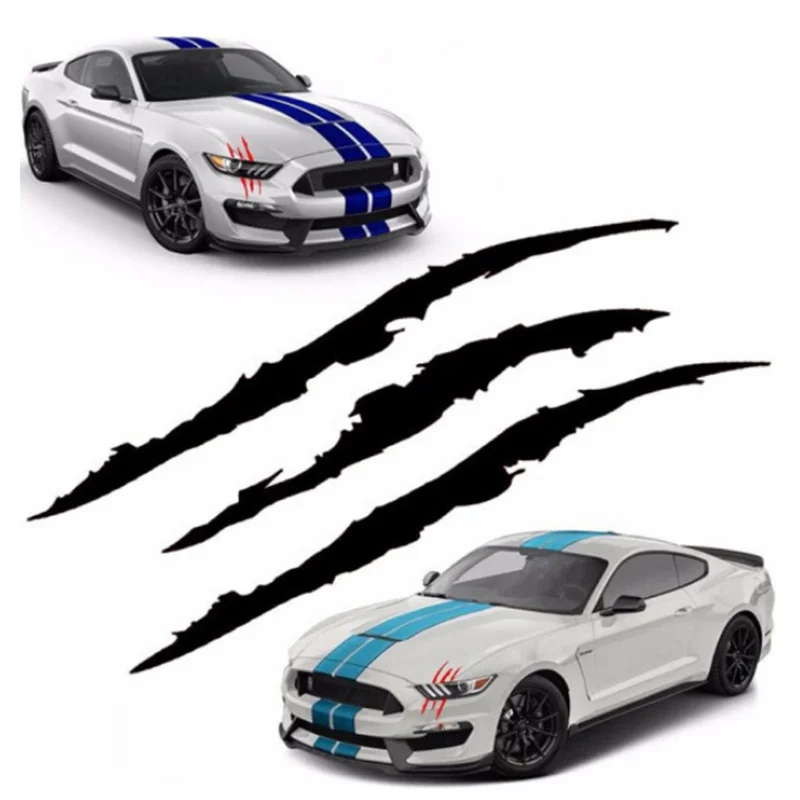 

Personalized Ghost Claw Car Light Eyebrow Sticker For .Volkswagen VW Golf GTI Tiguan Passat CC Jetta Polo Scirocco Lavida Bora