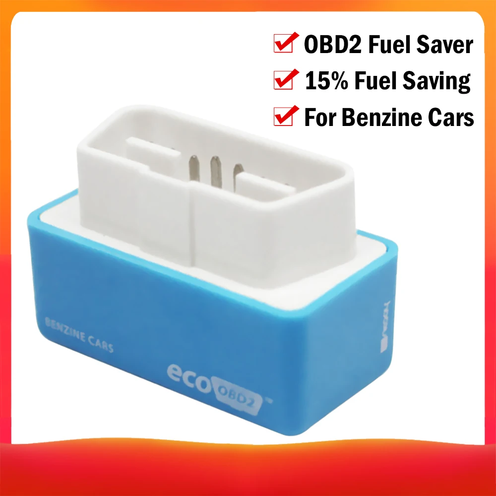 Eco OBD2 универсальное бензиновое экономичное устройство для экономии топлива Блок Настройки чип для бензина Газа авто аксессуары