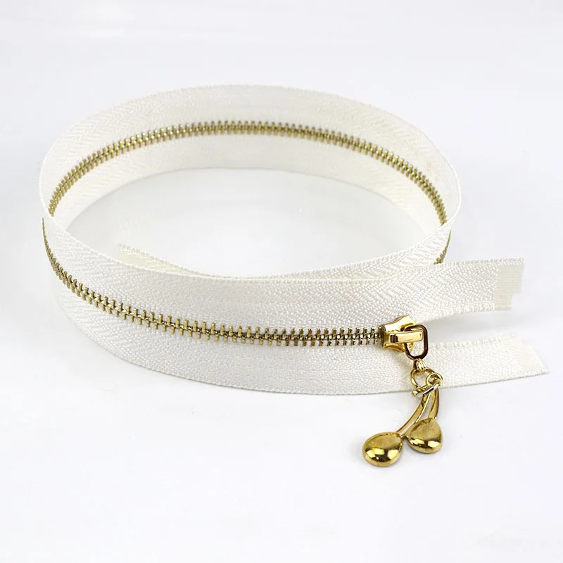 2 шт. Meetee 40-70 см 3# металлическая застежка-молния с автоматическим замком открывающаяся Капля воды серебряная молния для шитья сумки кошелек портной одежды аксессуары - Цвет: Белый