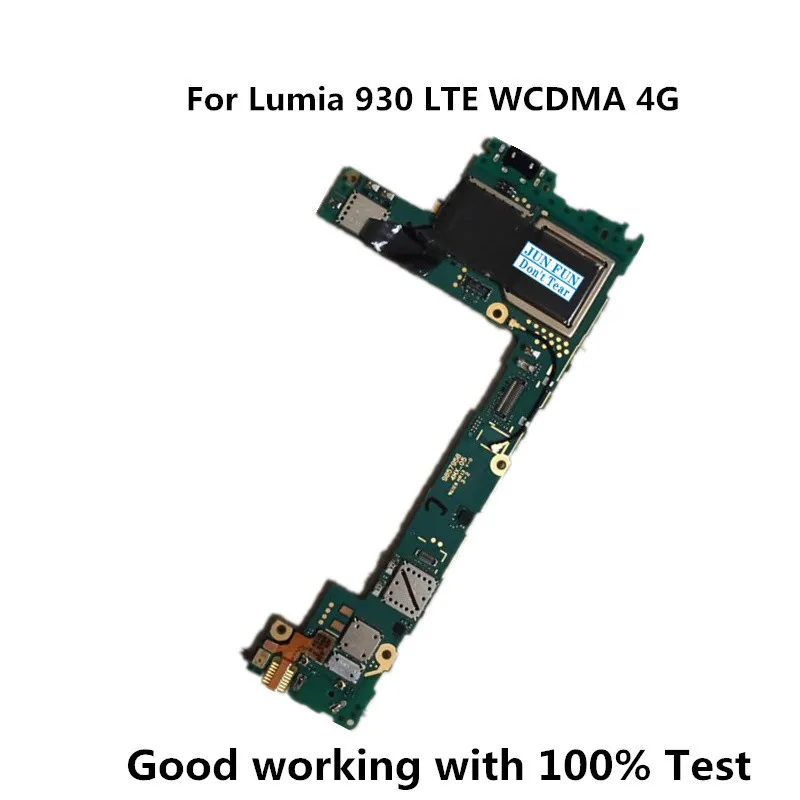 Разблокированный рабочий используется для Nokia Lumia 930 Материнская плата Тест