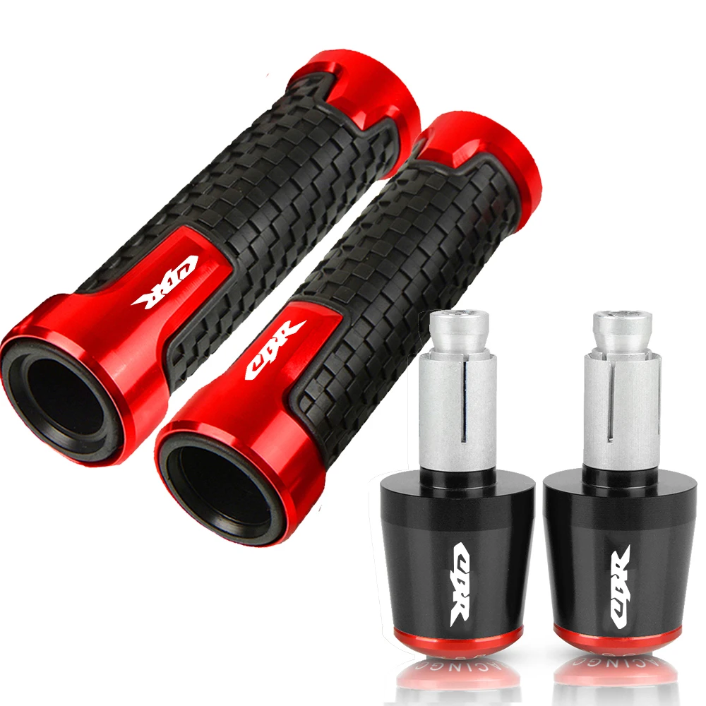 For Honda CBR 600 400 900 650 150 125 300 500 929 954 1000 250 R/RR/F/XX Motorcycle 22mm Handle grips handlebar grip ends Plug